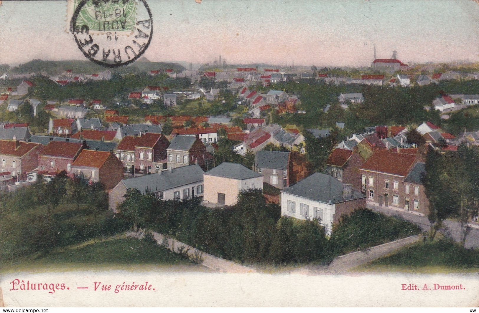 BELGIQUE - HAINAUT - COLFONTAINE - PATURAGES - Vue Générale - Colfontaine