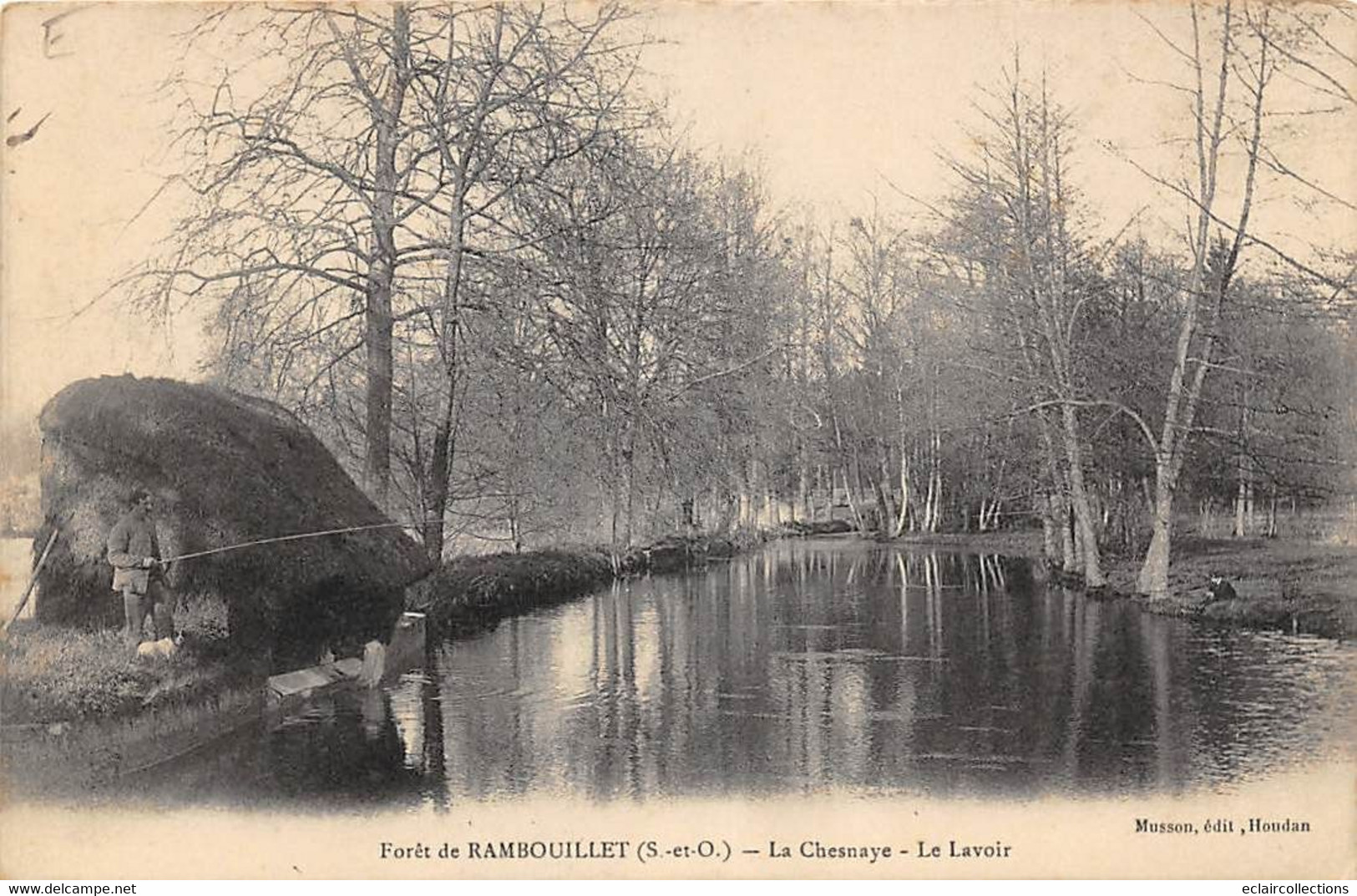 Rambouillet         78         La Chesnaye. Le Lavoir        (voir Scan) - Rambouillet