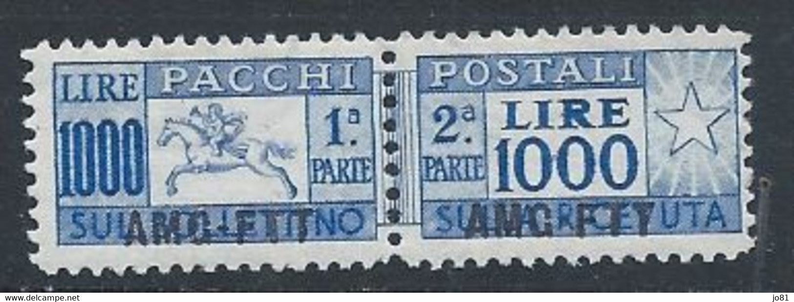 Italie - Trieste Zone A YT Colis Postaux 19 Neuf Sans Charnière XX - MNH - Postal And Consigned Parcels