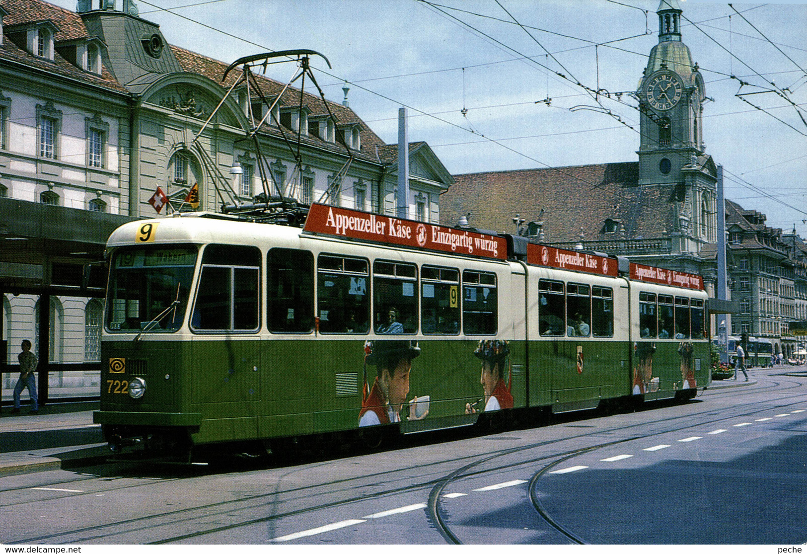 N°9518 R -cpm Tramway Stadtische Verkehrsbetriebe Bern - Strassenbahnen