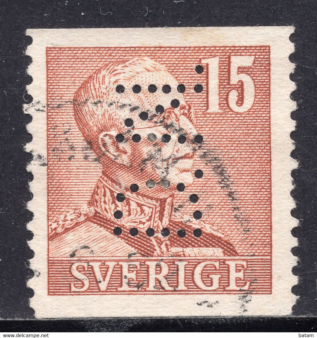 Sweden - 1939 -1942 King Gustaf V - Perfin "DN" - Autres & Non Classés