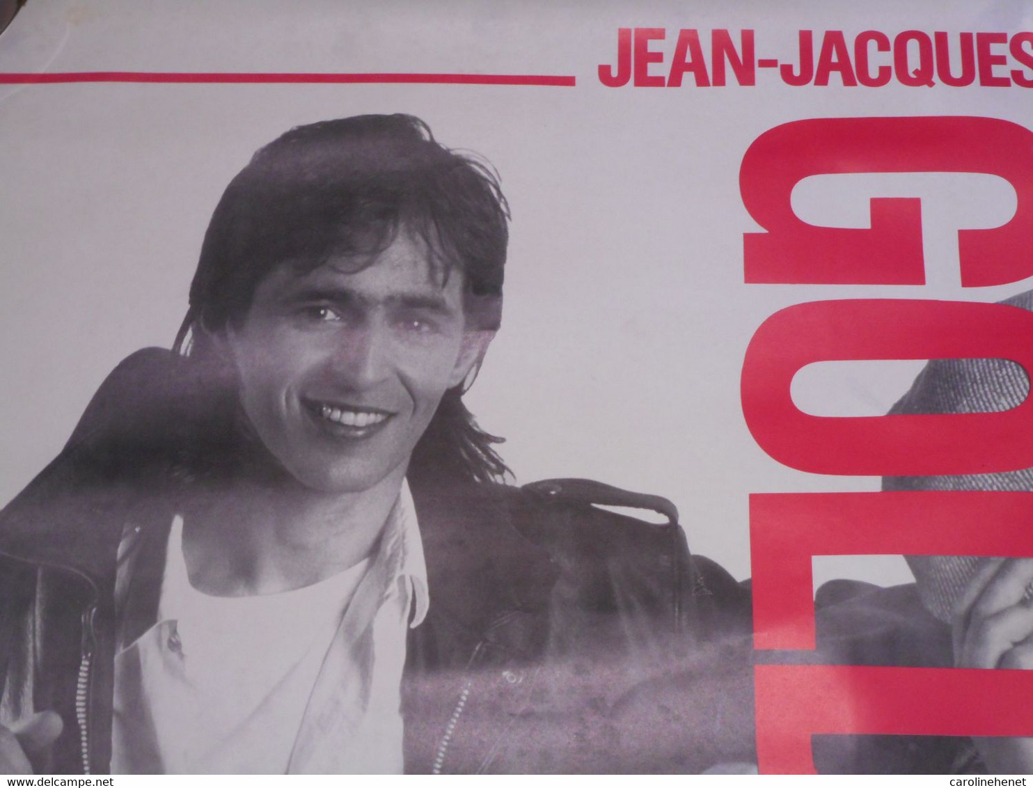 Affiche Jean-Jacques Goldman Tournée 85/86 - Affiches & Posters