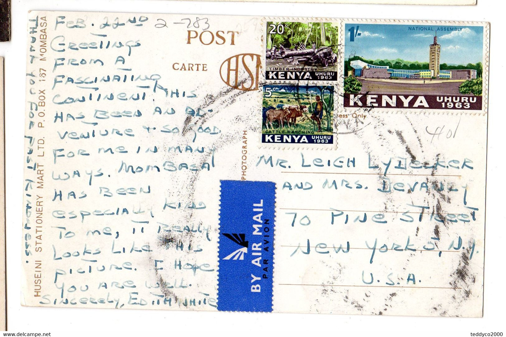 MOMBASA Old Port 1963 - Kenia