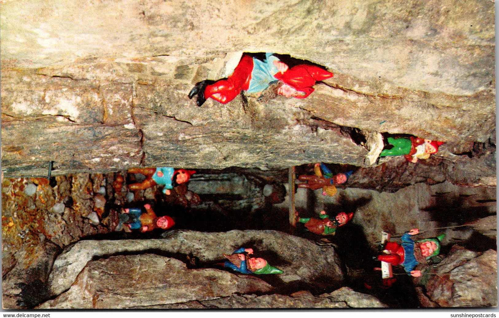 Tennessee Chattanooga Lookout Mountain Rock City Jolly Gnomes At Play In Fairyland Caverns - Chattanooga