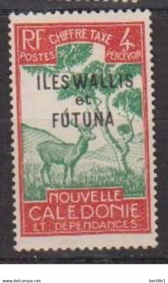 WALLIS ET FUTUNA     YVERT  :  TAXE 12   NEUF AVEC  CHARNIERES      ( CH   3 / 66 ) - Portomarken