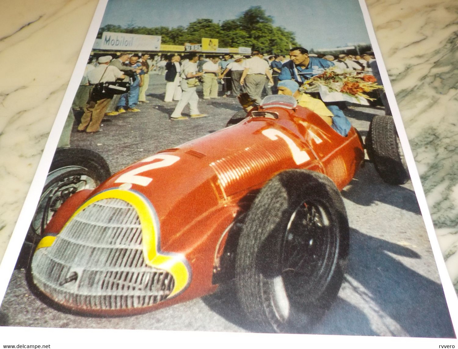 PHOTO COURSE FANGIO  1950 - Automobile - F1