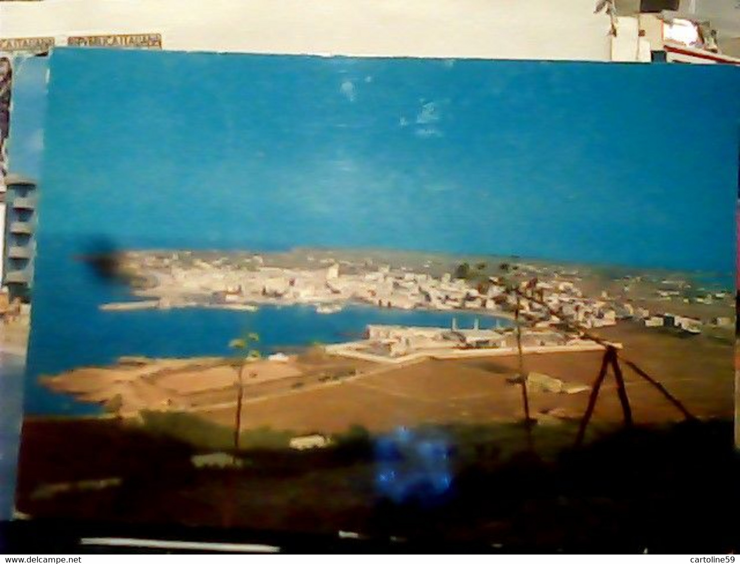 ISOLE EGADI (TRAPANI) FAVIGNANA IL PORTO  V1975  HY3935 - Trapani