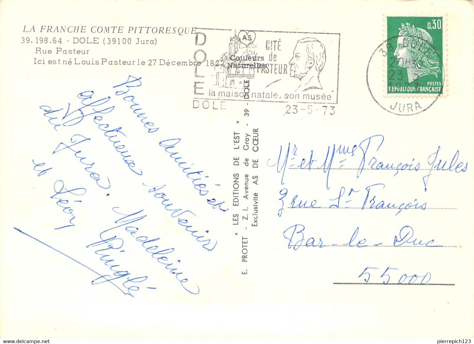 39 - Dole - Rue Pasteur - Dole