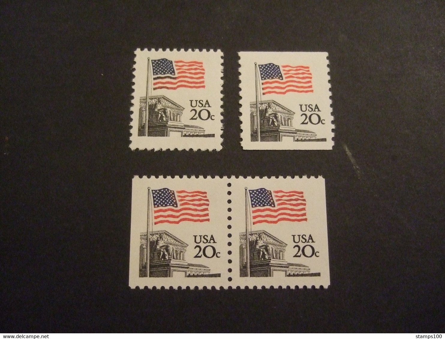 USA 1981. Scott 1894/96. FLAG OVER SUPREME COURT   MNH **. (0104-067) - Other & Unclassified