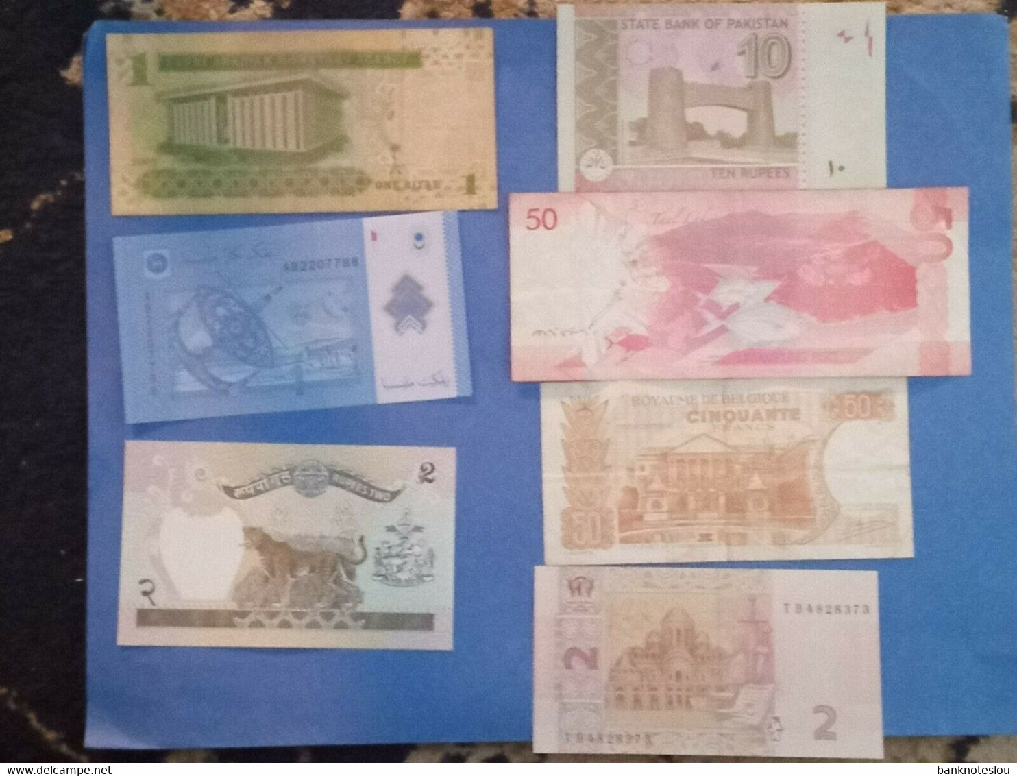 Lots Of 14 Banknote World Paper Money Collections - Vrac - Billets