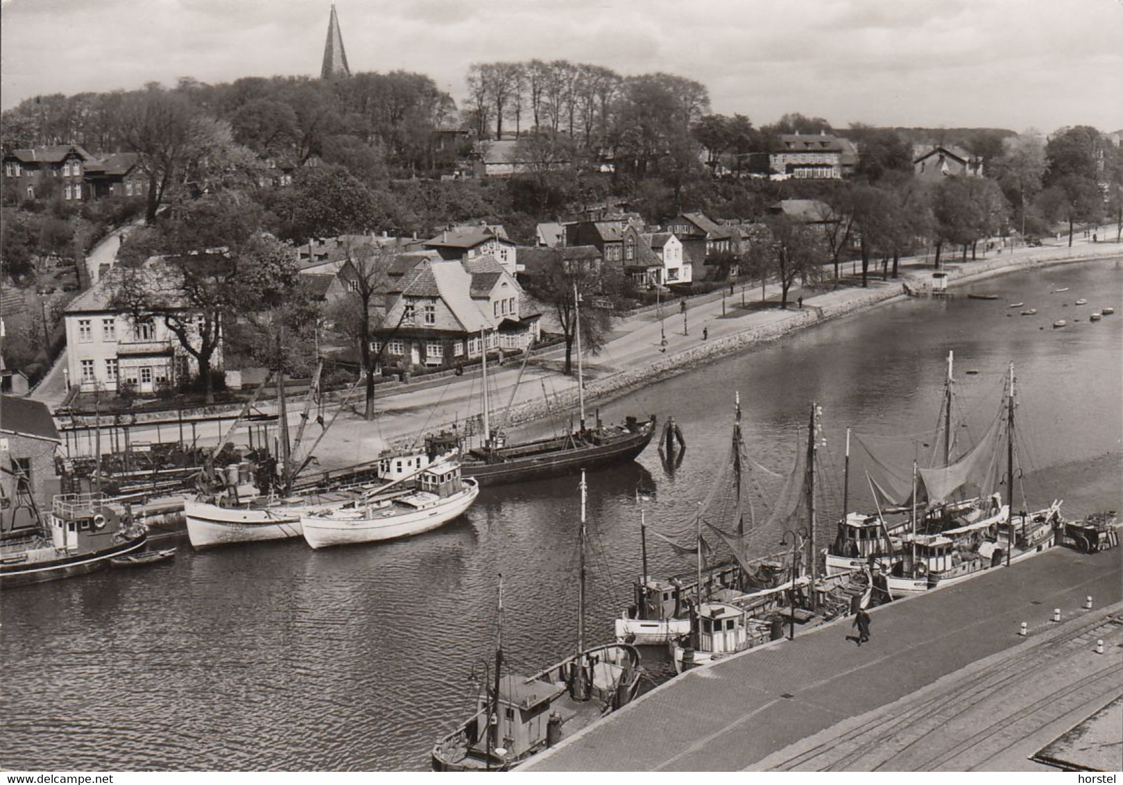 D-24340 Eckernförde - Ostseebad - Hafen - Fischkutter ( Echt Foto) - Eckernfoerde