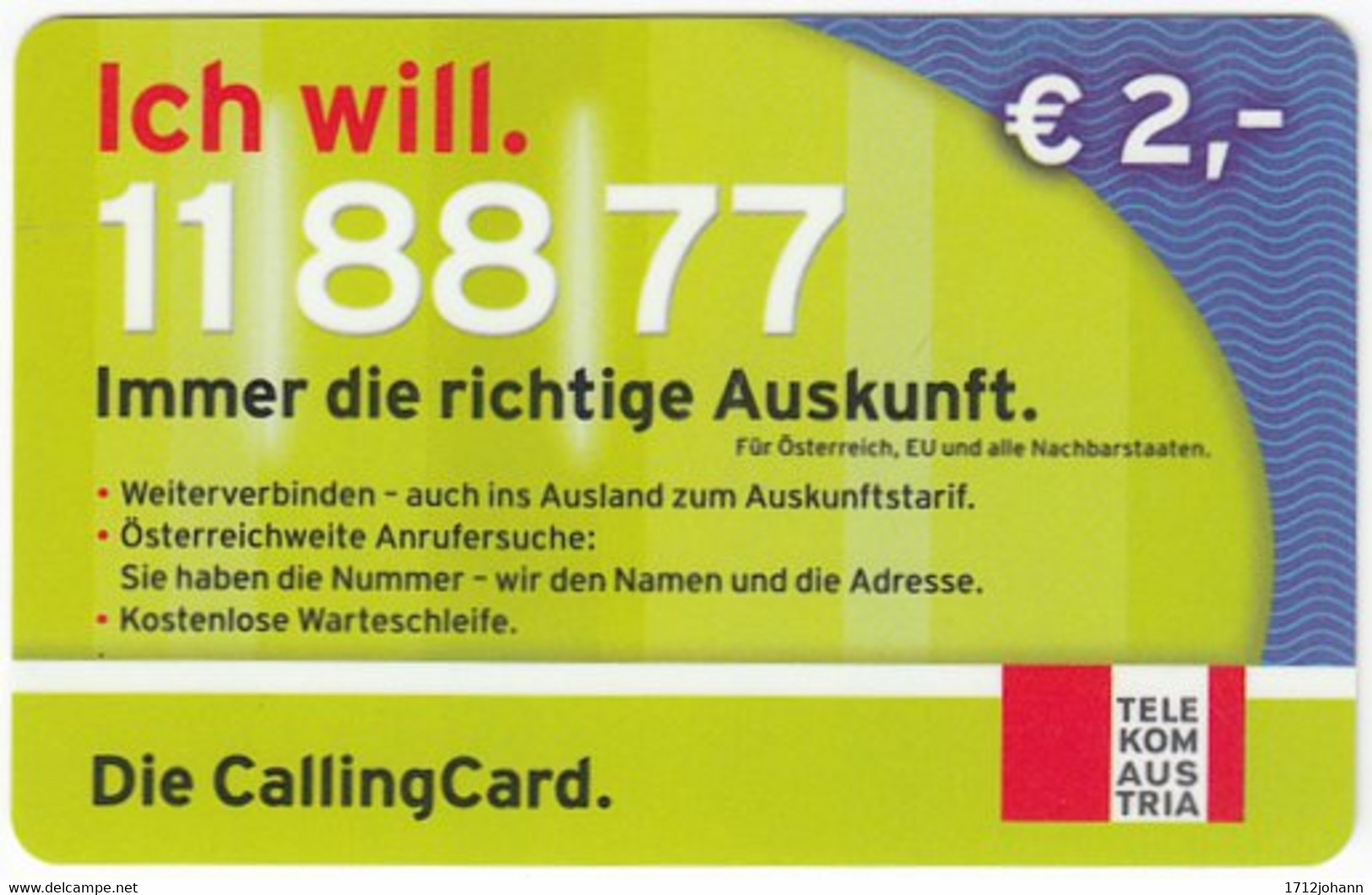 AUSTRIA G-733 Prepaid Telekom - Used - Oesterreich