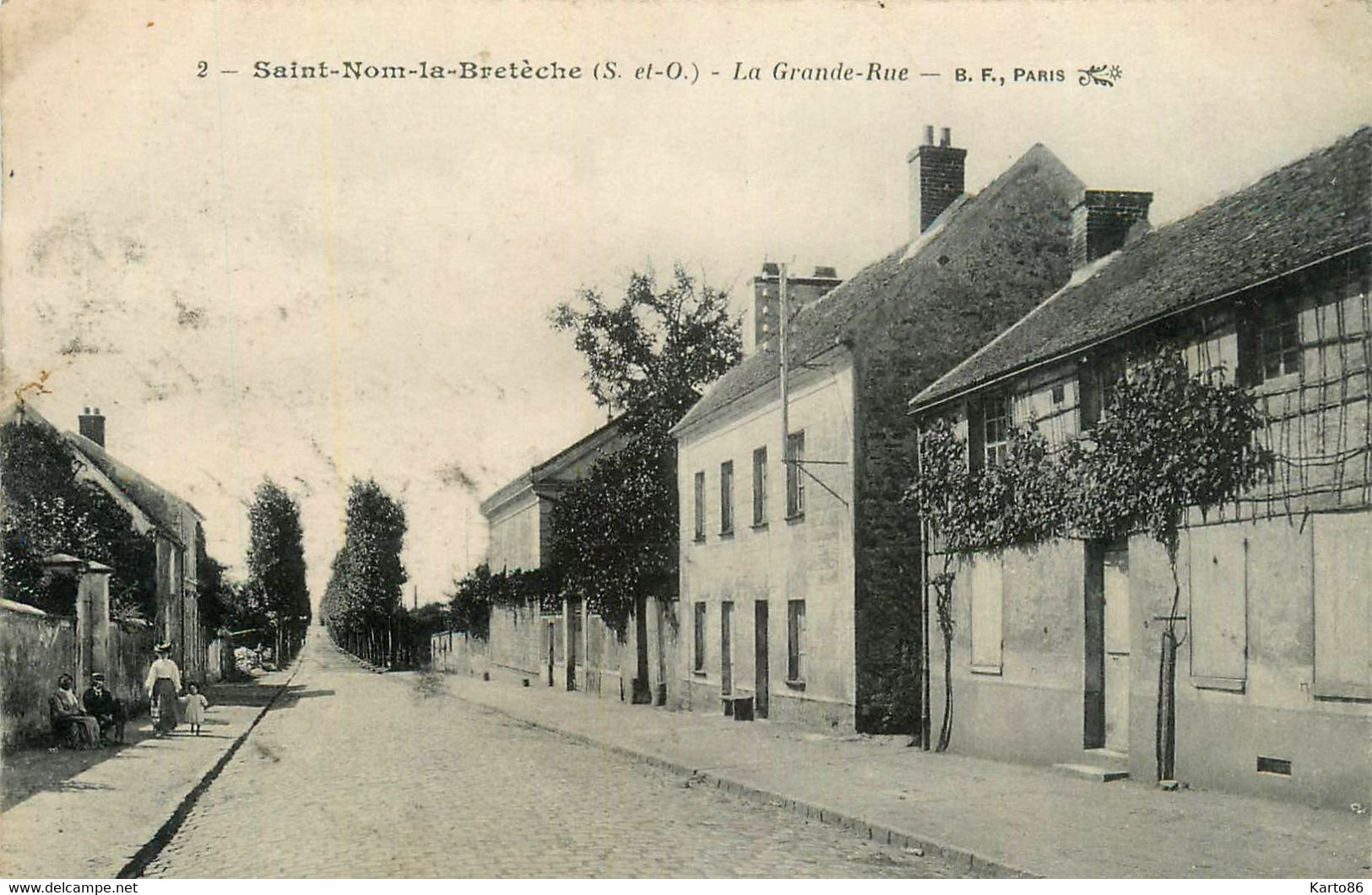 St Nom La Bretèche * La Grande Rue - St. Nom La Breteche