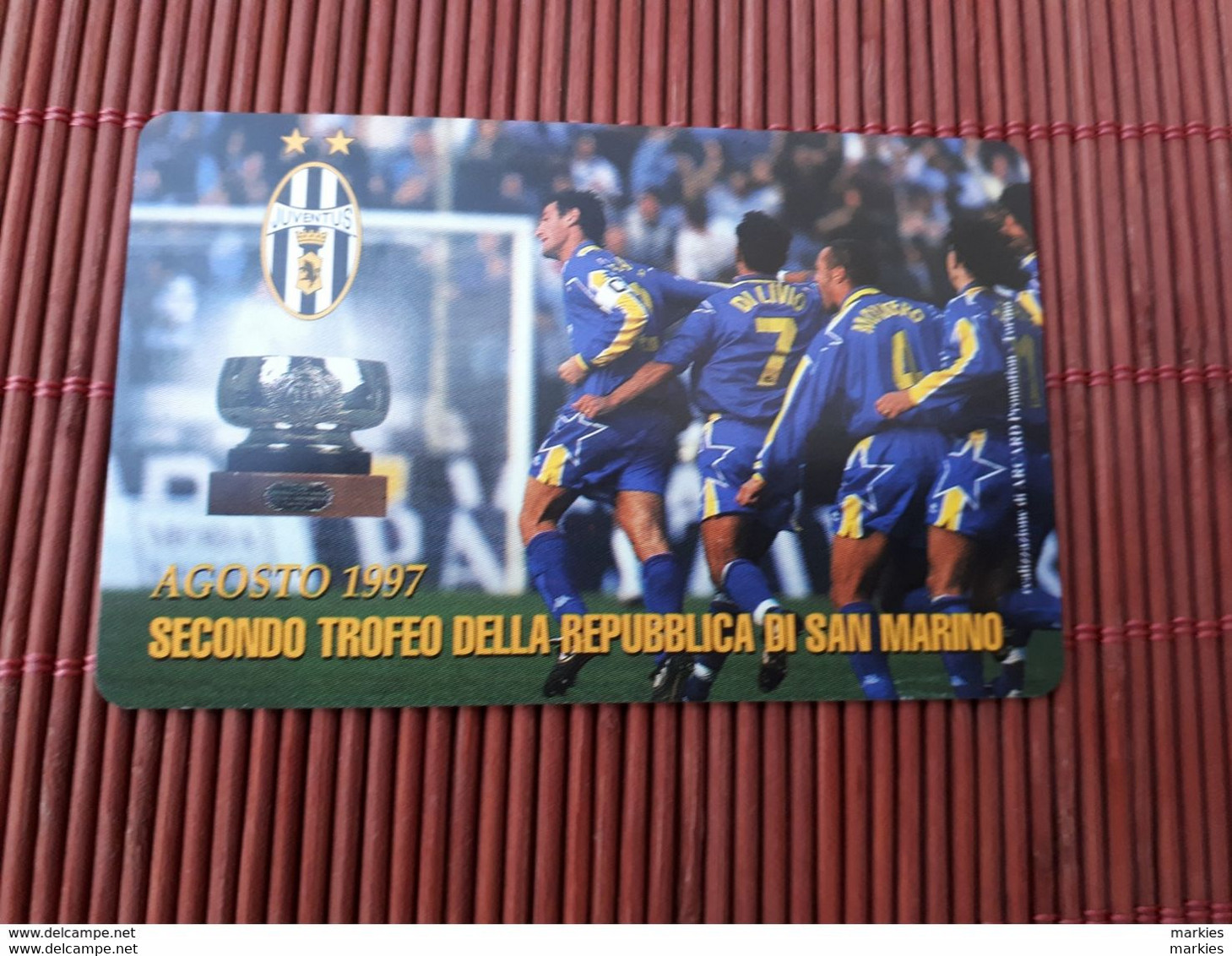 Phonecard Juventus Football (Mint,Neuve)  Rare - San Marino