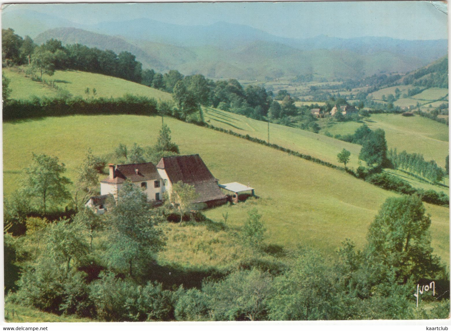 Paysage Béarnais - Les Pyrénées - (Basses-Pyrénées) - 1966 - Bearn