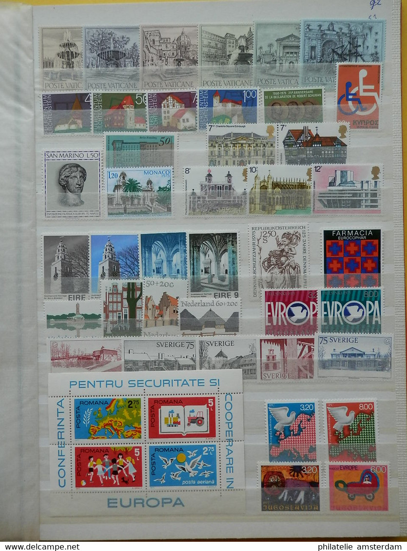EUROPA CEPT & SYMPATHY ISSUES 1956-1990: MNH collection