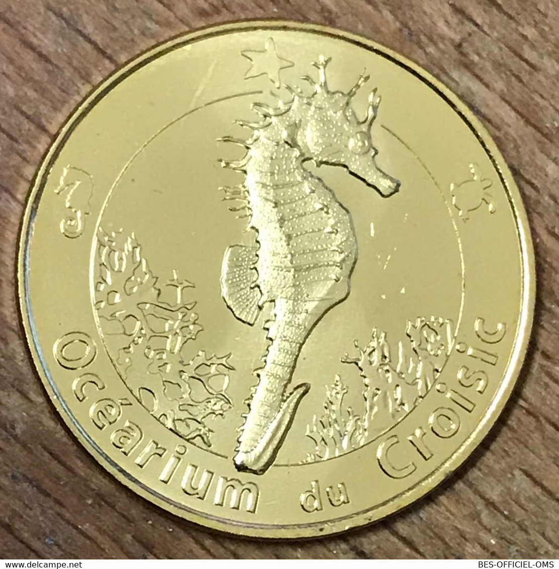 44 OCÉARIUM DU CROISIC HIPPOCAMPE MDP 2019 MINI MÉDAILLE SOUVENIR MONNAIE DE PARIS JETON TOURISTIQUE MEDALS COINS TOKENS - 2019