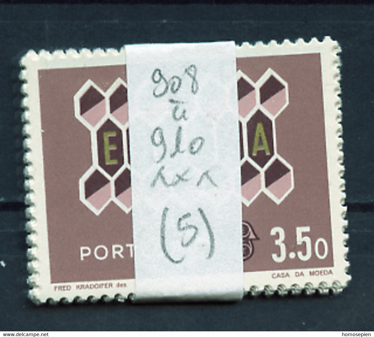Portugal Lot 1962 Y&T N°908 à 910 - Michel N°927 à 929 *** - EUROPA - Lot De 5 Séries - Full Sheets & Multiples