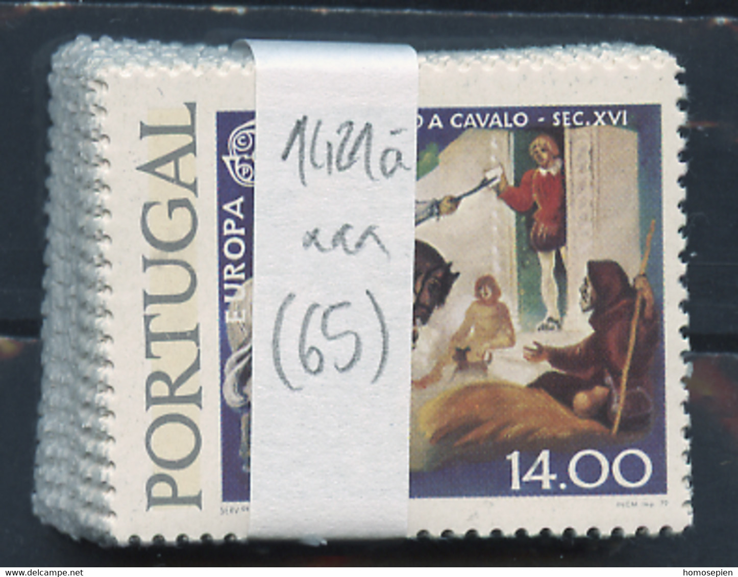 Portugal Lot 1979 Y&T N°1421a - Michel N°1441y *** - EUROPA - Lot De 65 Timbres - 1bdpg - Hojas Completas