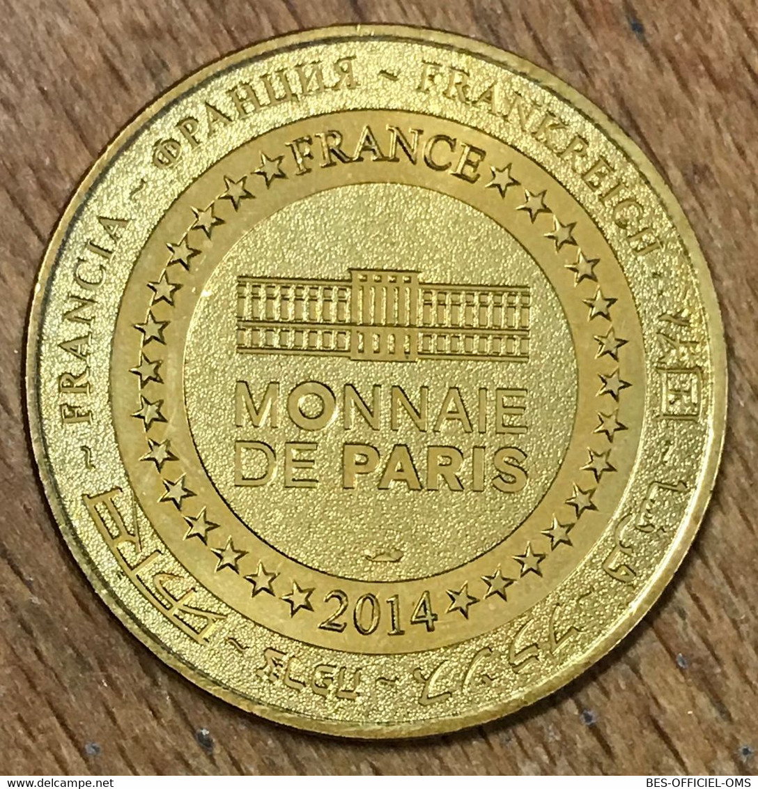 44 GUÉRANDE LA PORTE SAINT-MICHEL MDP 2014 MEDAILLE SOUVENIR MONNAIE DE PARIS JETON TOURISTIQUE MEDALS COINS TOKENS - 2014