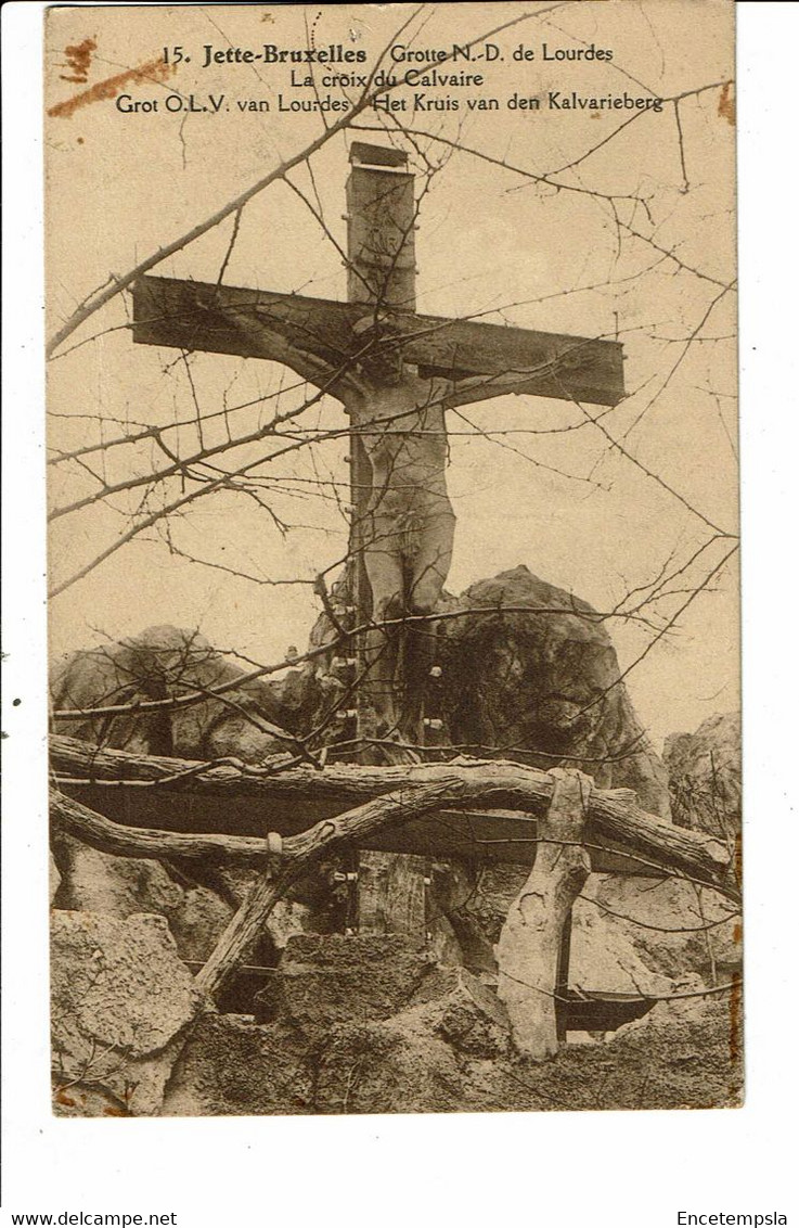 CPA-Carte Postale Belgique- Jette- Bruxelles Grotte N.D. De Lourdes  VM27053mo - Jette