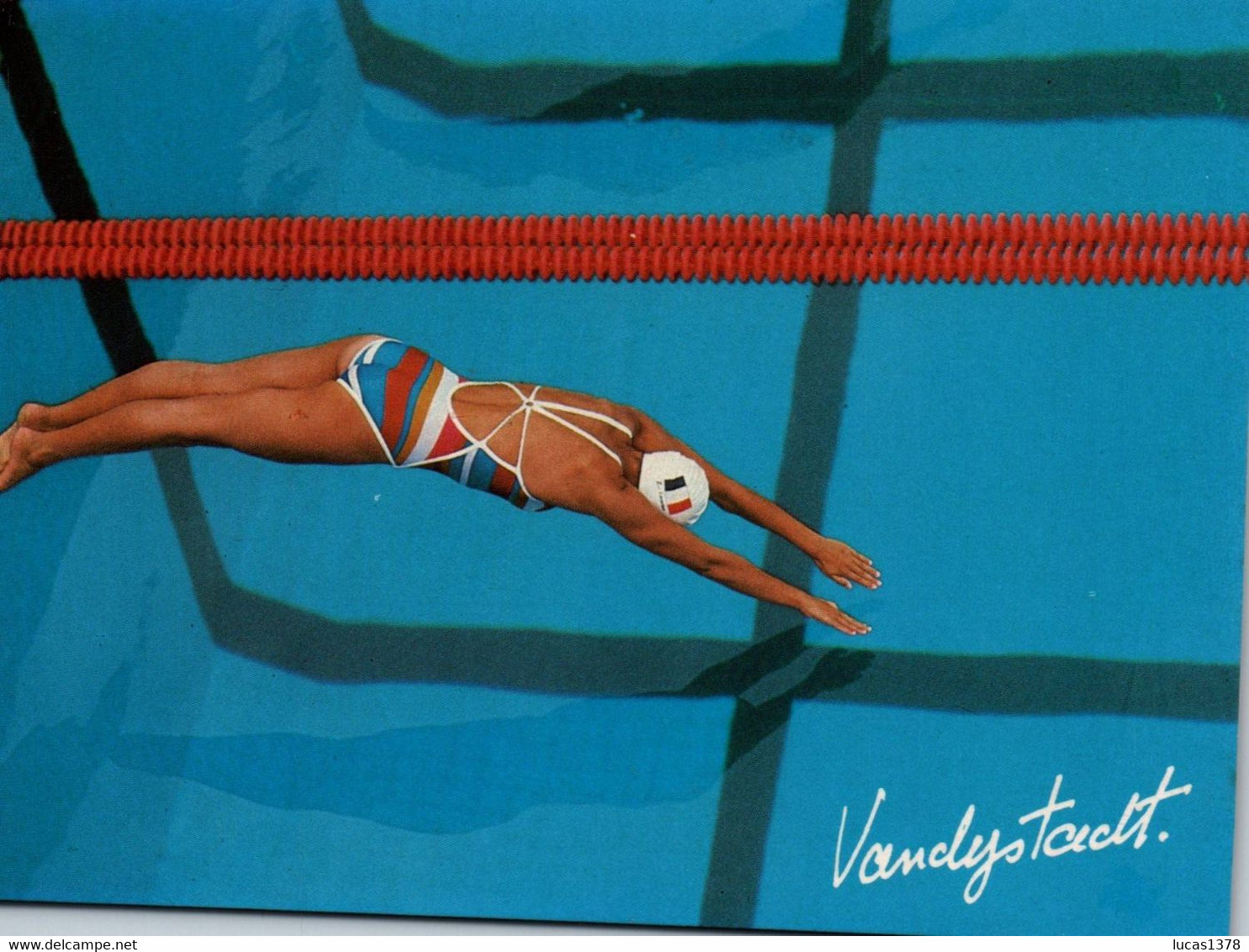 LIGNE DE MIRE 1990 Photo Agence The Best Of VANDYSTADT N°63 NUGERON - Nuoto