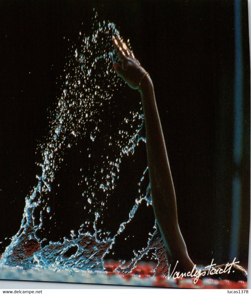 LE GESTE AUGUSTE DU NAGEUR 1990 Photo Agence The Best Of VANDYSTADT N°49 NUGERON - Zwemmen