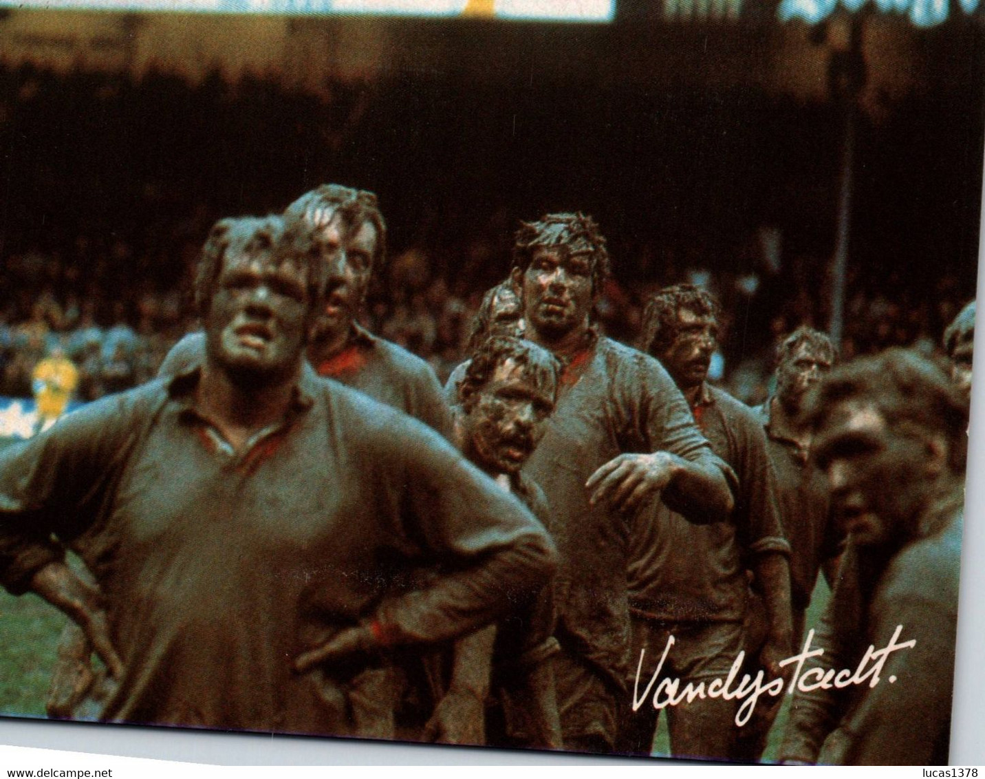 DE BOUE LES GARS / 1990 Photo Agence The Best Of VANDYSTADT N°26 NUGERON - Rugby