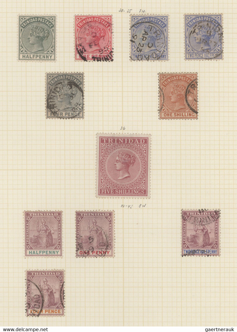 British Commonwealth: 1870-1980's Ca.: Collection Of About 750 Mint And Used Stamps From St. Christo - Andere & Zonder Classificatie