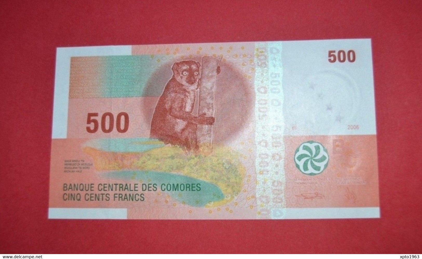 COMOROS 500 Francs - 2006 - P-15 - UNC - Comores