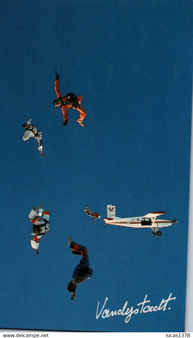 COMPLETEMENT PIQUE / 1990 Photo Agence The Best Of VANDYSTADT N°62 NUGERON - Parachutisme