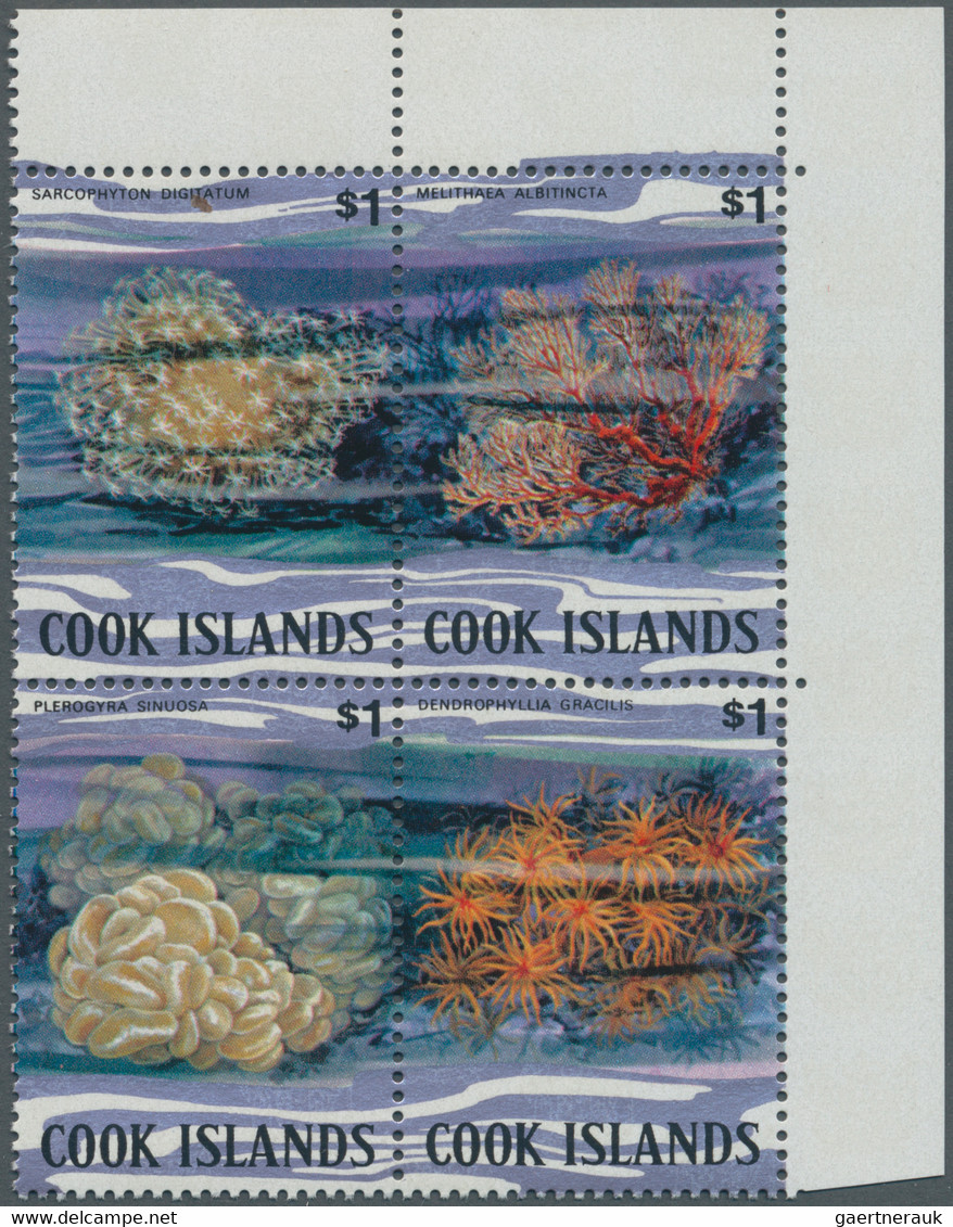 Thematik: Tiere-Meerestiere / Animals-sea Animals: 1981, COOK ISLANDS: Definitive Issue Sea-animals - Maritiem Leven