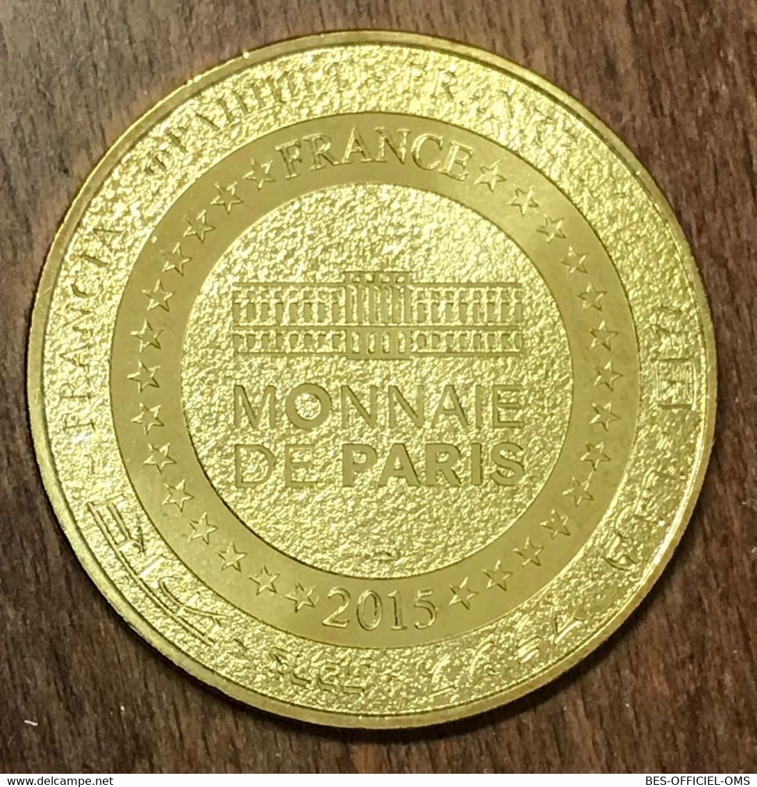 44 PRÉFAILLES SÉMAPHORE DE LA POINTE SAINT GILDAS MÉDAILLE MONNAIE DE PARIS 2015 JETON TOURISTIQUE MEDALS COINS TOKENS - 2015