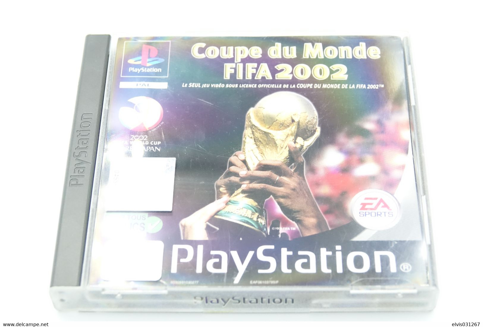 SONY PLAYSTATION ONE PS1 : FIFA FOOTBALL 2002 WORLD CUP - Playstation