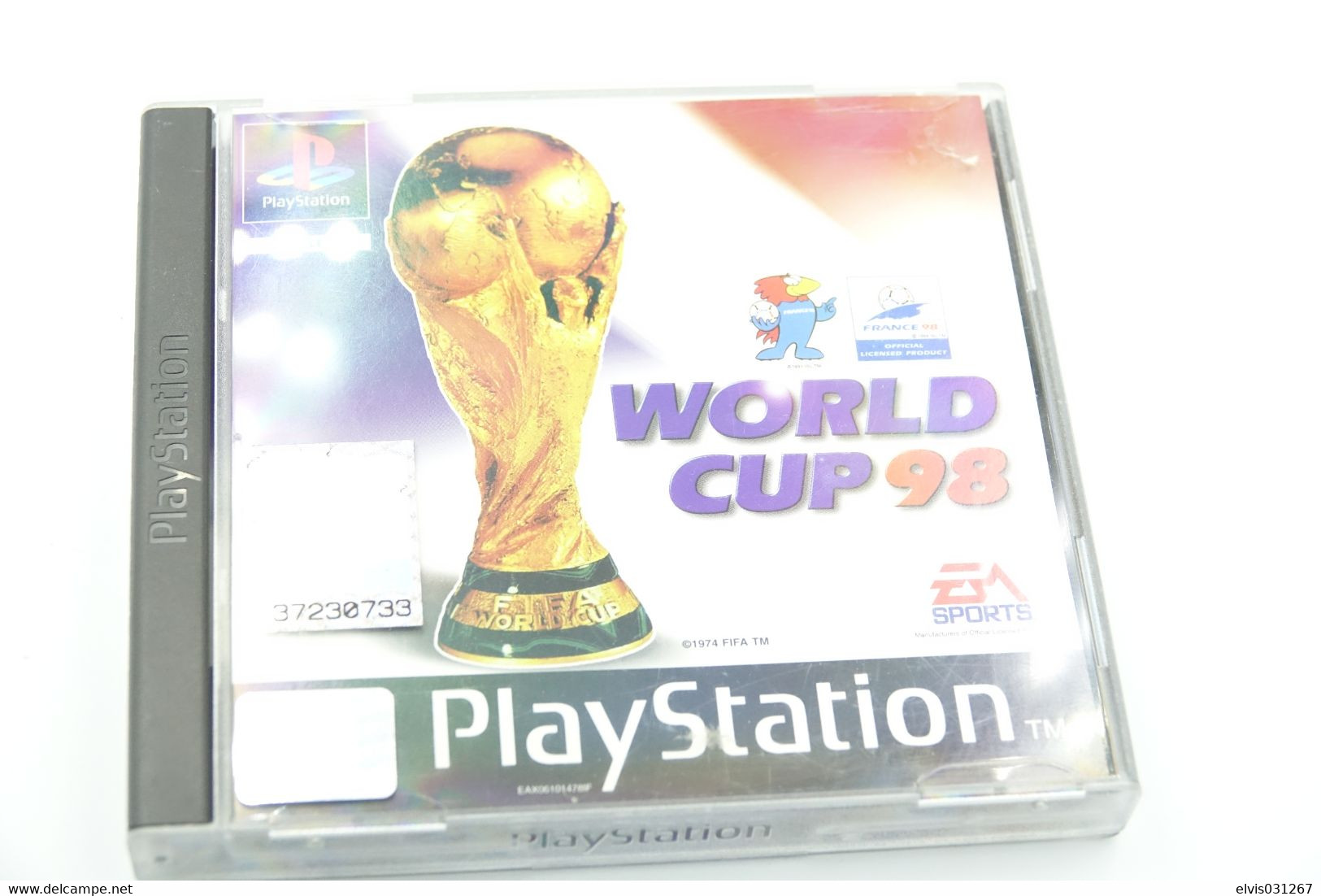 SONY PLAYSTATION ONE PS1 : FIFA FOOTBALL WORLD CUP 1998 - Playstation