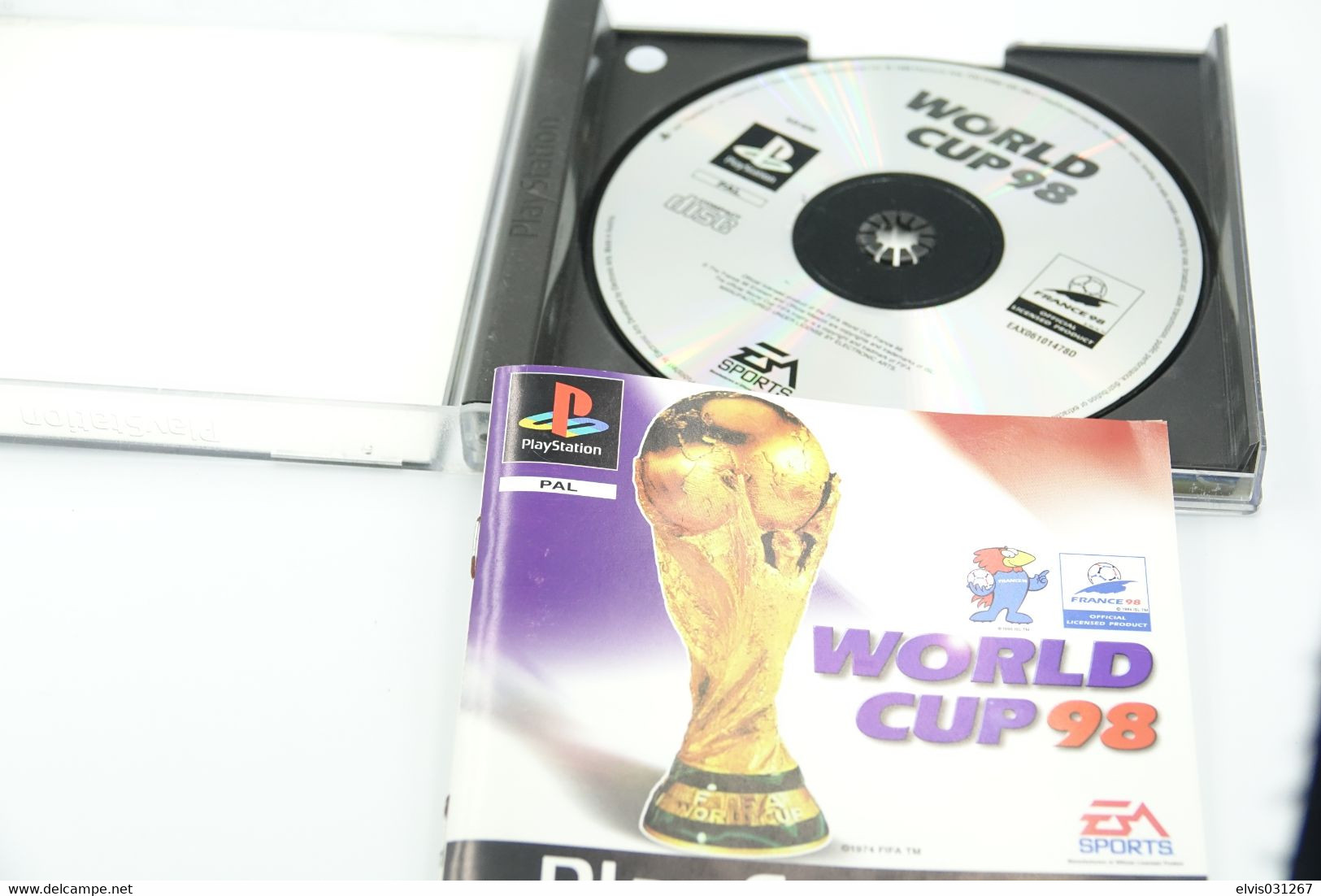 SONY PLAYSTATION ONE PS1 : FIFA FOOTBALL WORLD CUP 1998 - Playstation