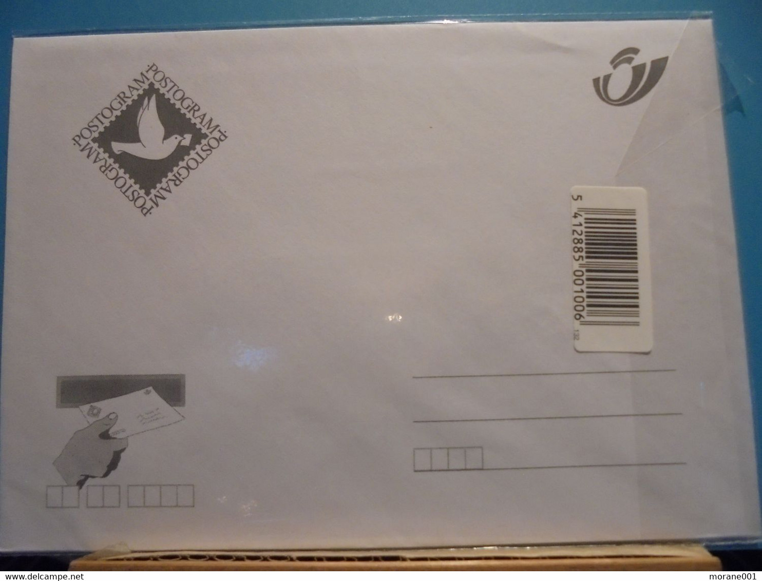 POSTOGRAM Schtroumpfs (Carte Plus Enveloppe).Peyo Emis Par LA POSTE BELGE . Epuisé Et Quasiment Introuvable ! Etat Neuf - Schtroumpfs, Les