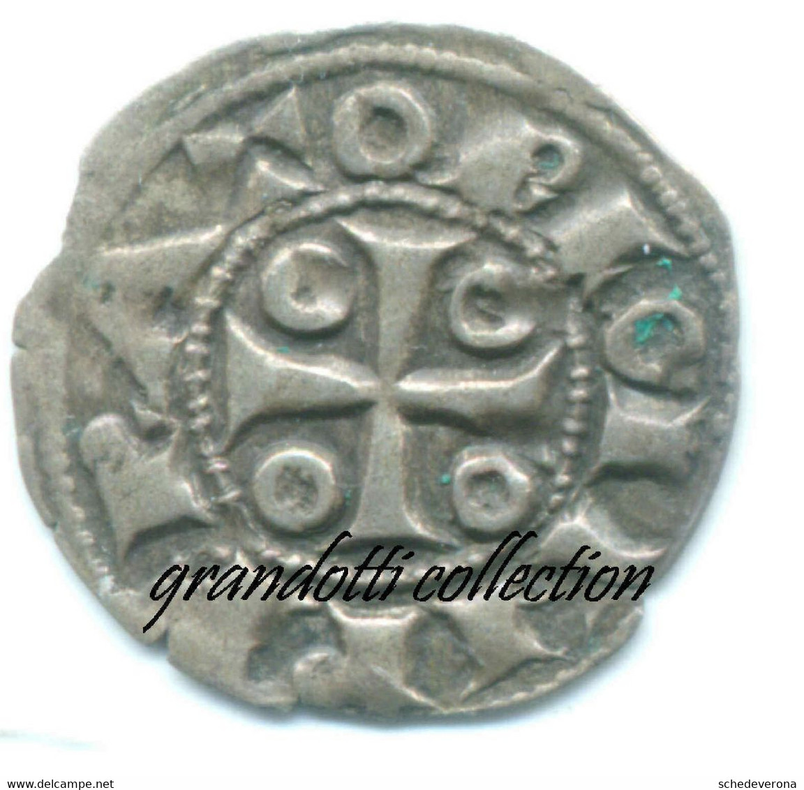 SAVONA IMPERATOR MARSAGONA XIII SECOLO RARO DENARO MEDIEVALE MARCHESI MONFERRATO - Feudal Coins