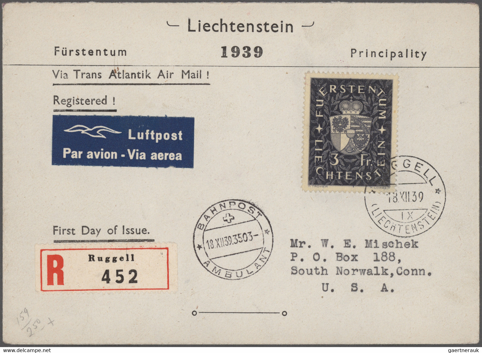 Liechtenstein: 1918/1980, Sehr Umfangreicher Posten Mit Bedarfsbriefen, Sammlerbriefen, Ganzsachen G - Verzamelingen