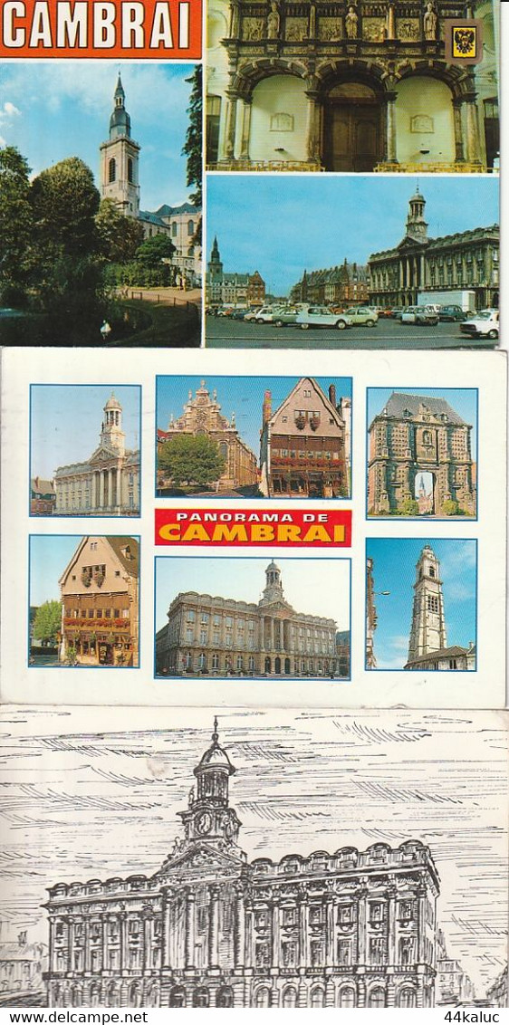 Un Lot De 10 Cartes Postales De CAMBRAI - Cambrai