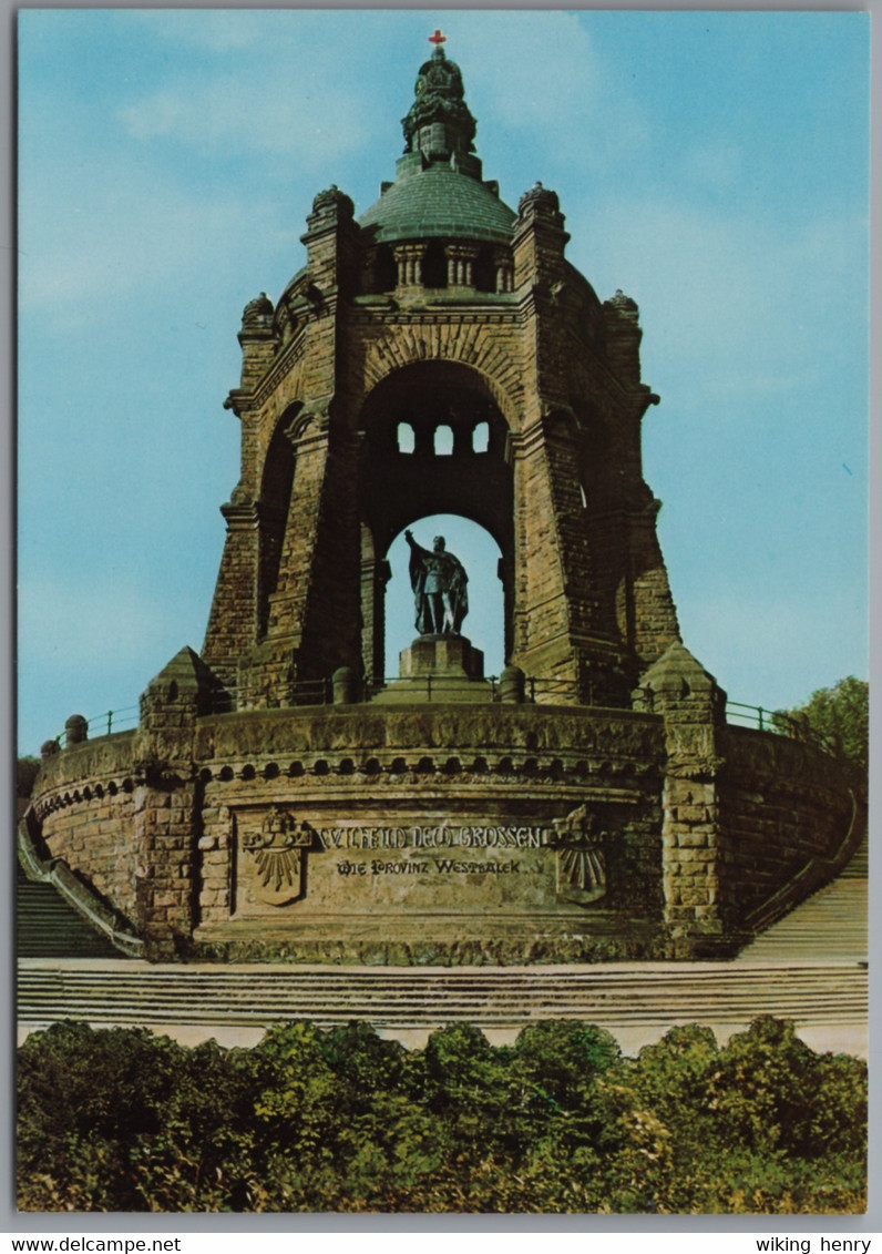 Porta Westfalica - Kaiser Wilhelm Denkmal 3 - Porta Westfalica