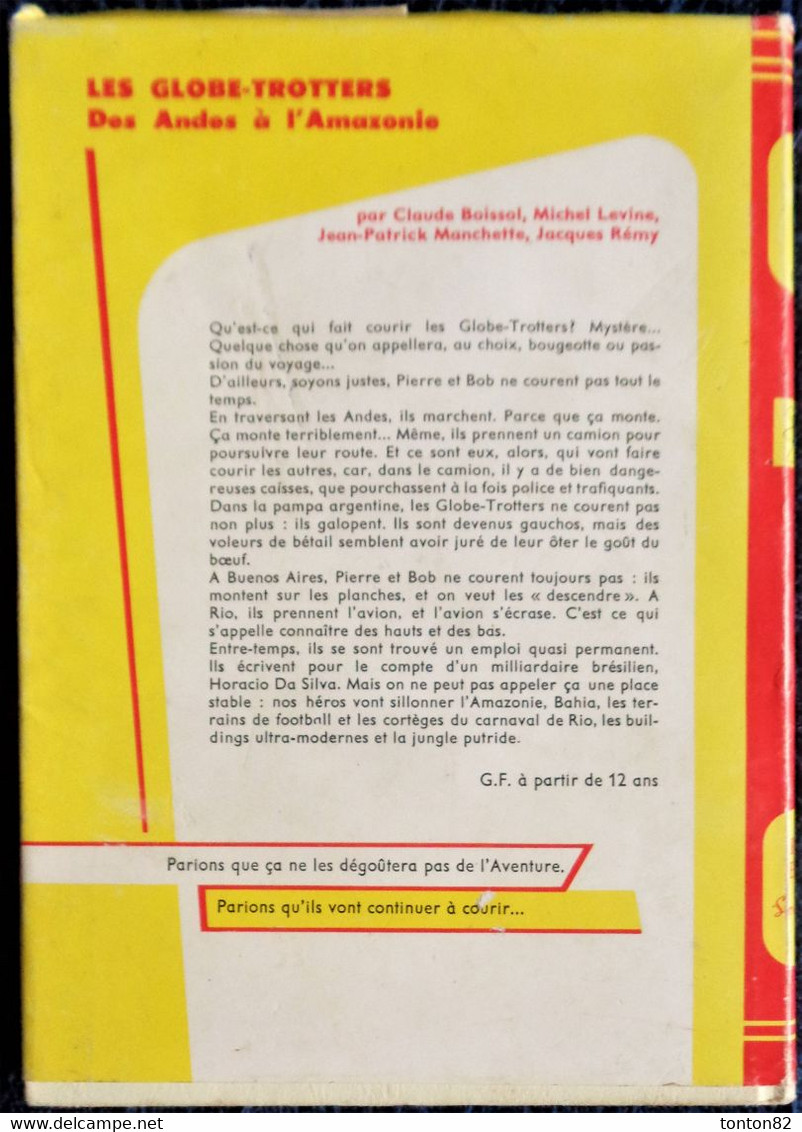 C. Boissol - Les Globe-Trotters - Des Andes à L'Amazonie - Bibliothèque Rouge Et Or - Télé  Souveraine 2.718 - ( 1967 ) - Bibliothèque Rouge Et Or