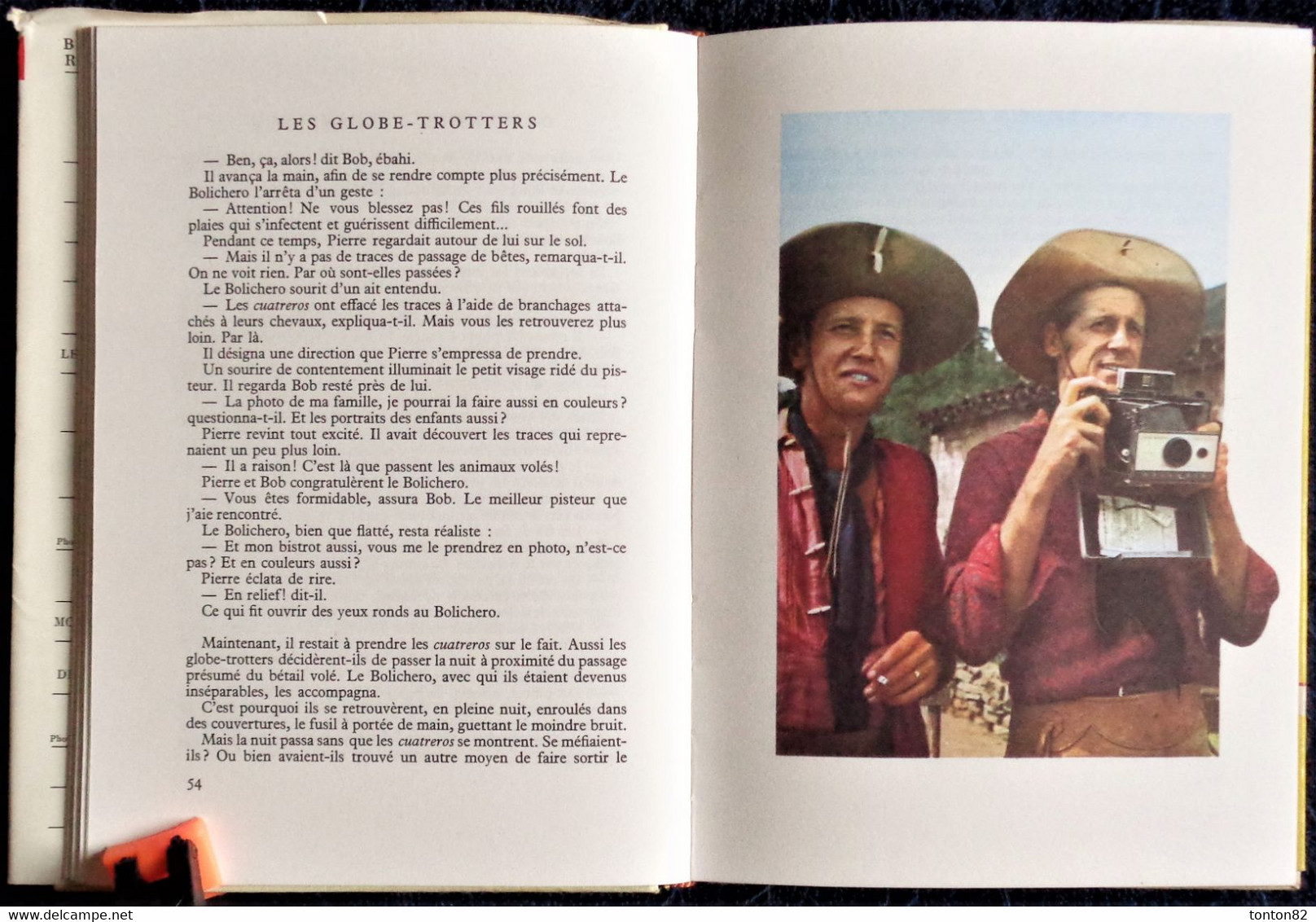 C. Boissol - Les Globe-Trotters - Des Andes à l'Amazonie - Bibliothèque Rouge et Or - Télé  Souveraine 2.718 - ( 1967 )