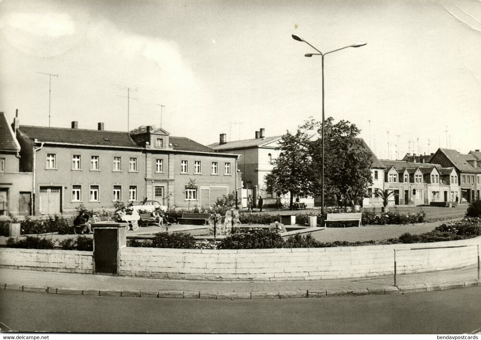 BERNBURG, Saale, Louis-Braille-Platz (1977) AK - Bernburg (Saale)