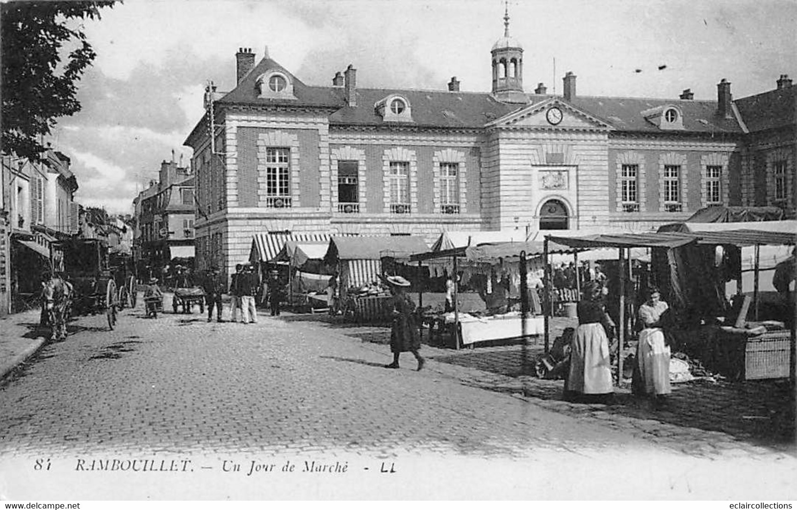 Rambouillet         78         Le Jour De Marché      LL84       (voir Scan) - Rambouillet