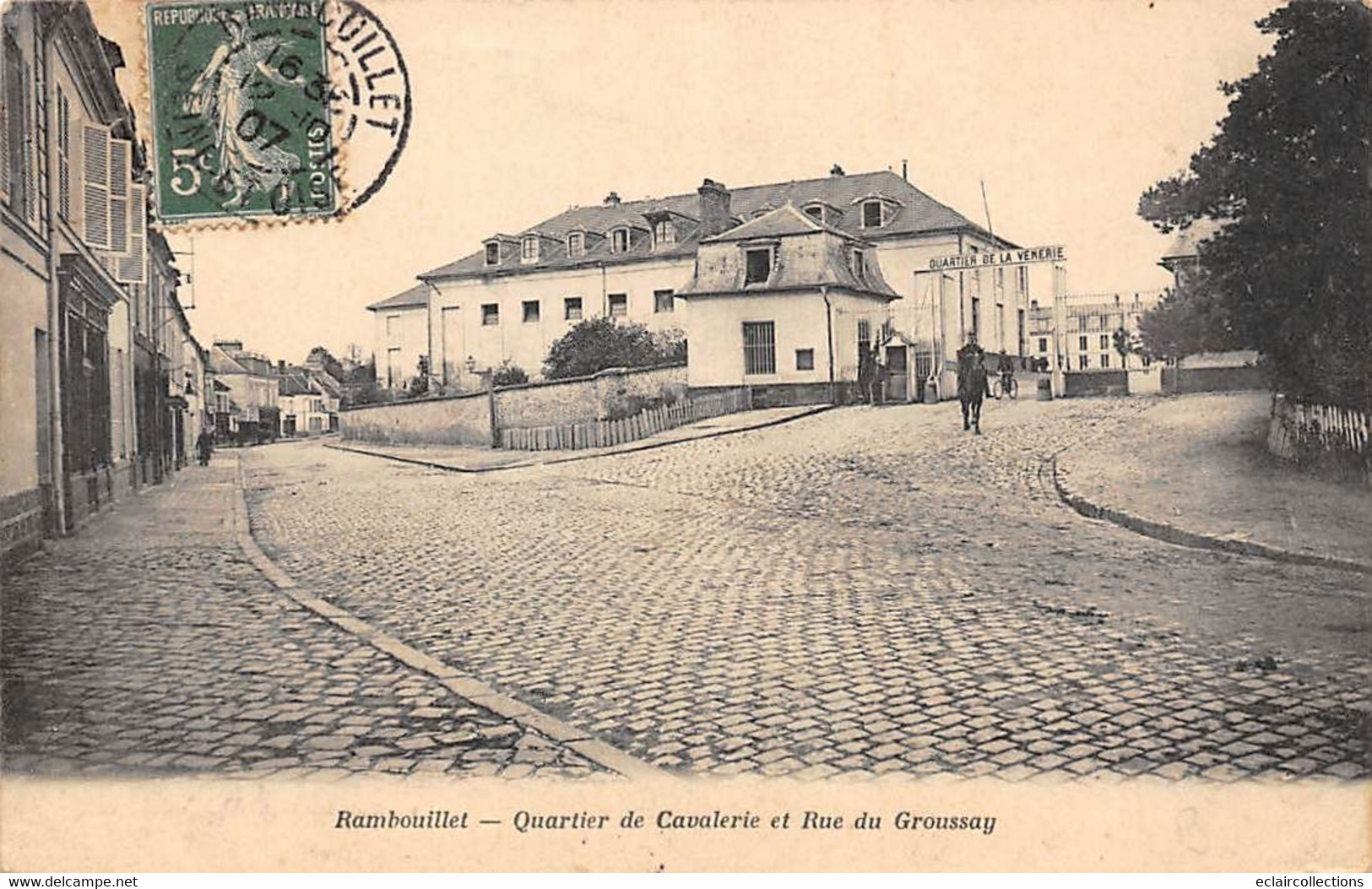 Rambouillet         78         Quartier De La Cavalerie Et Rue Du Groussay        (voir Scan) - Rambouillet