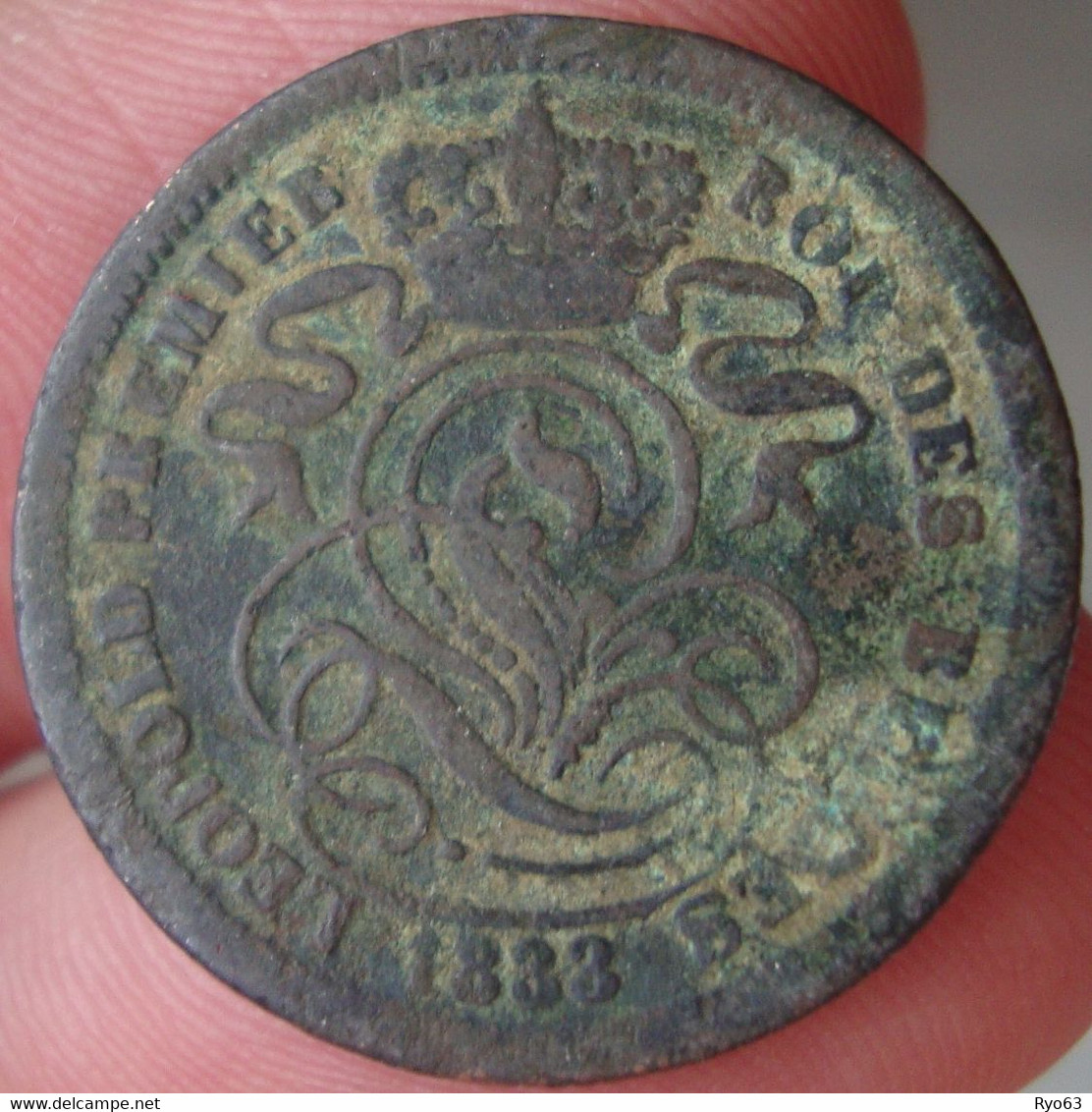 2 Centimes 1833 Léopold Ier - 2 Cent