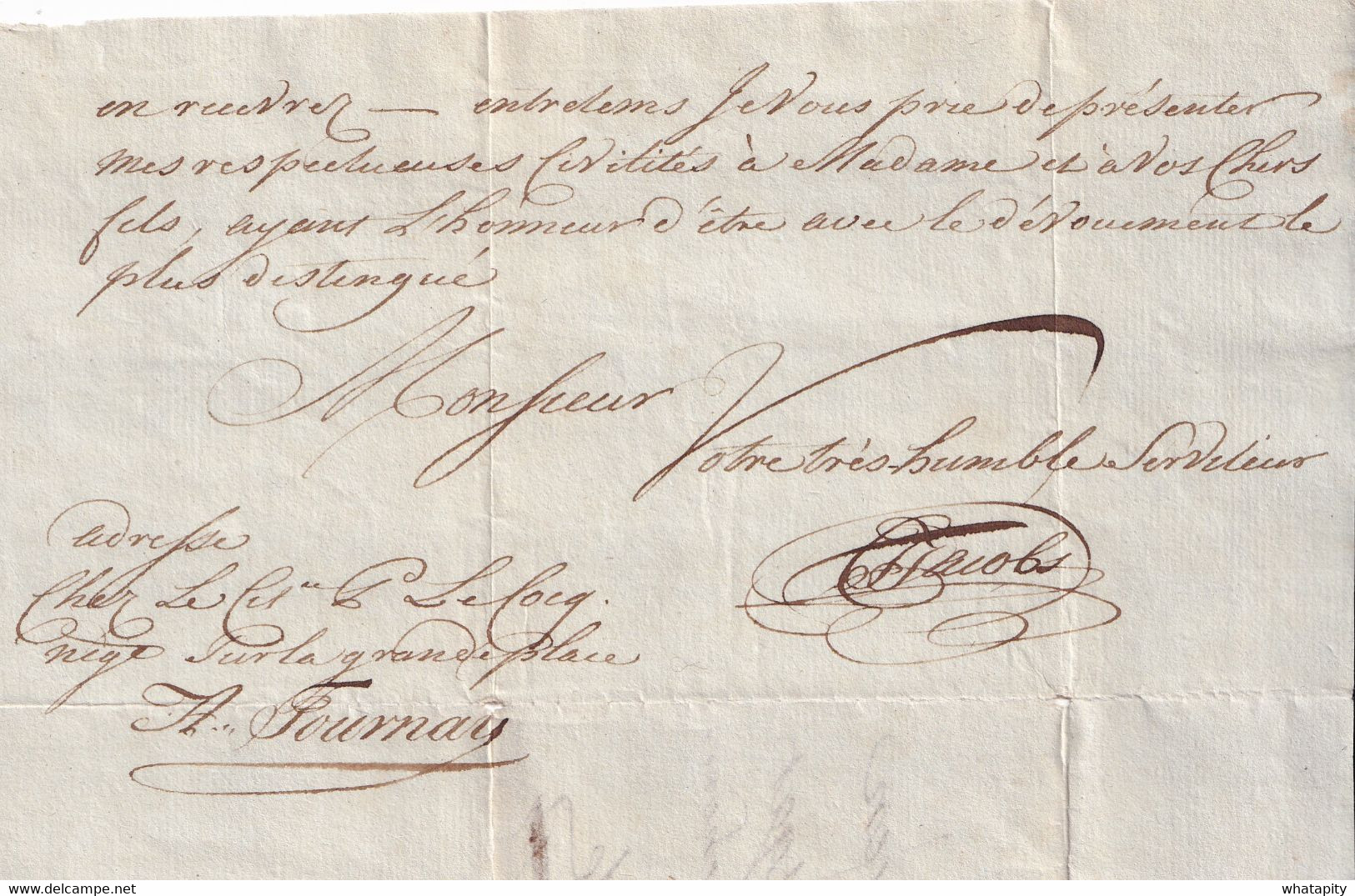 DDY 480 -  Petite Archive De 5 Lettres Précurseurs 86 TOURNAY En 1800/1801 Vers Mr Mortgat à TERMONDE - Textes FR Et NL - 1794-1814 (Periodo Francese)