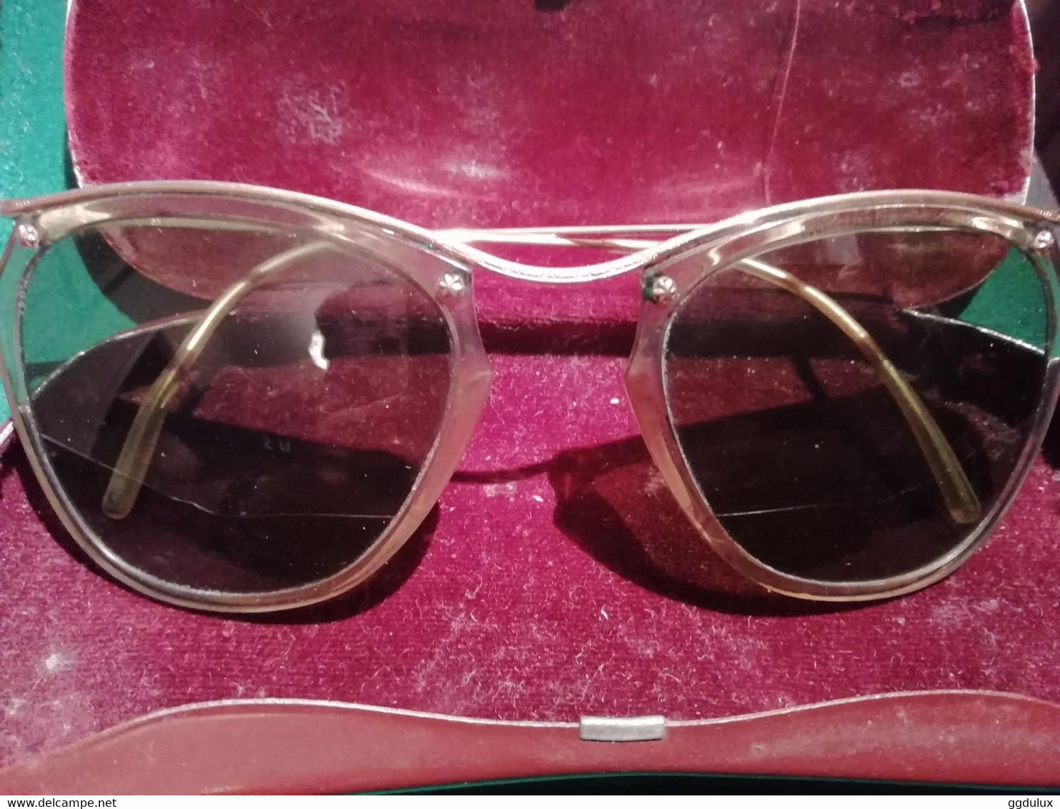 Vintage Paire De Lunettes De Soleil - Marque Etoile + Boite - Occhiali Da Sole