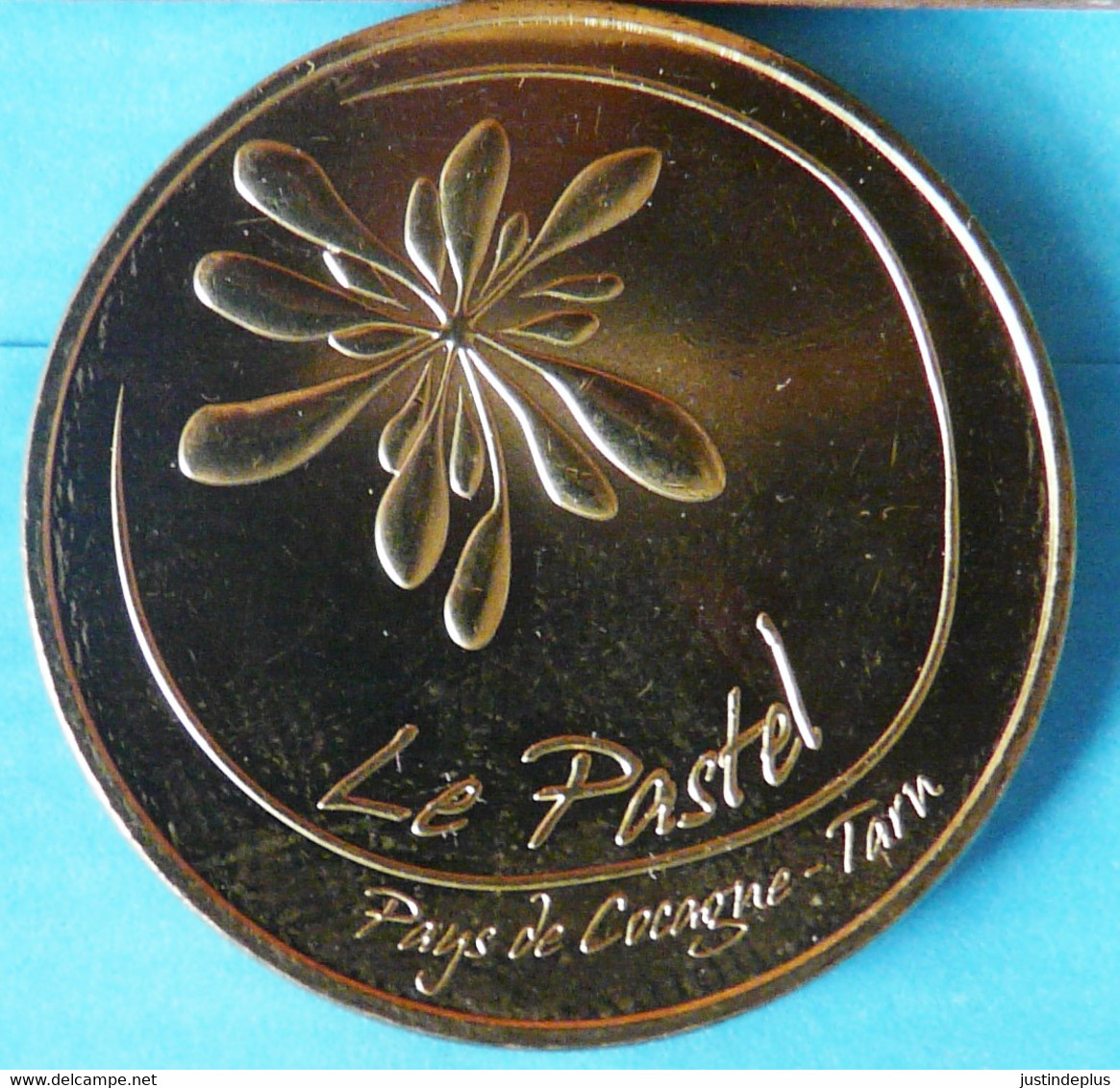 LE PASTEL PAYS DE COCAGNE TARN JETON TOKEN MONNAIE DE PARIS 2016 SCAN R/V - 2016